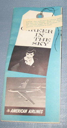 American Airlines Stewardess recruitment brochure