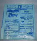 Quakertown PA plastic telephone book cover