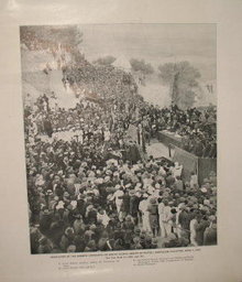 Dedication of Hebrew University on Mount Scopus, Jerusalem, 1925 photographic print