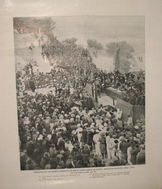 Dedication of Hebrew University on Mount Scopus, Jerusalem, 1925 photographic print