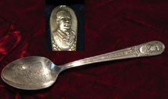 Wm. Rogers silver plate William McKinley presidential spoon