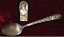 Wm. Rogers silver plate William H. Harrison presidential spoon