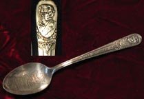 Wm. Rogers silver plate Andrew Jackson presidential spoon