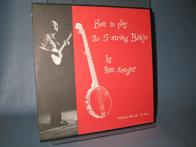Pete Seeger : How To Play the 5-String Banjo LP record
