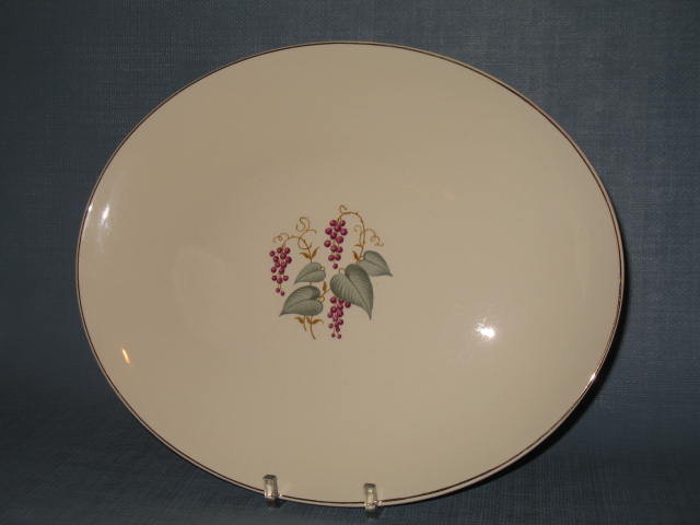 Edwin Knowles Vintage 15 inch oval platter