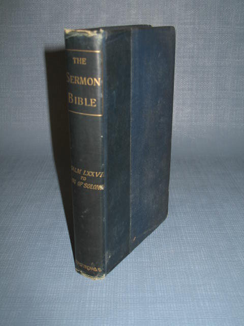 The Sermon Bible, Psalm 77 to Song of Solomon