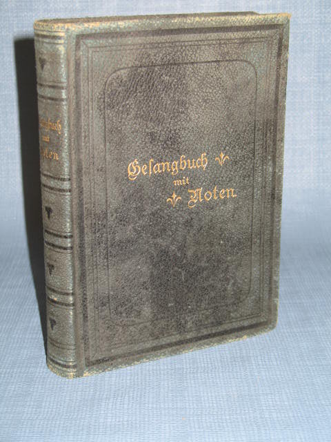 Gesangbuch mit Noten