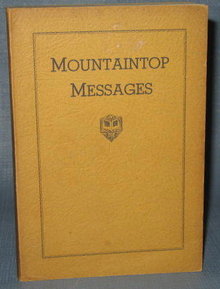 Mountaintop Messages delivered at the Pinebrook Bible Conference