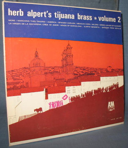 Herb Alpert's Tijuana Brass, Volume Two 33 1/3 RPM LP record