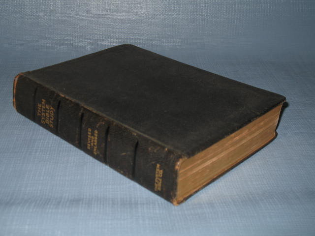 The System Bible Study, edition of 1938