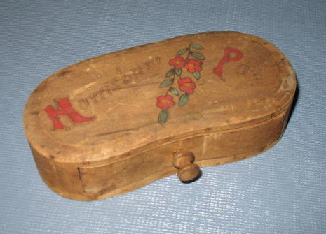 Norristown PA wooden trinket box