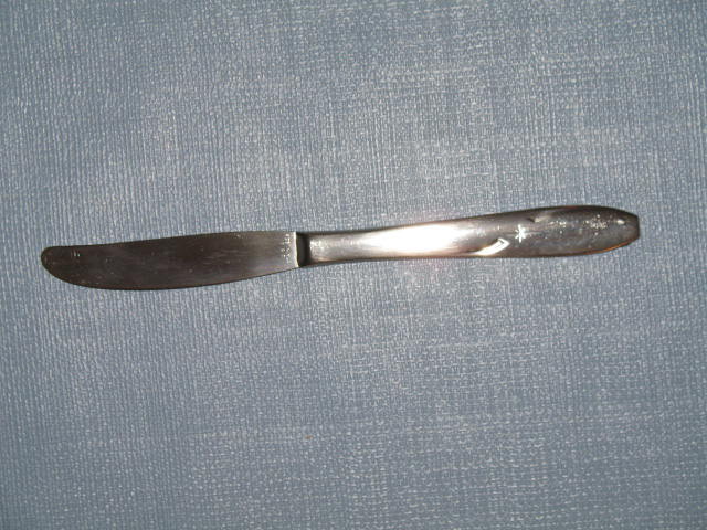 Wallace North Star stainless modern solid knife