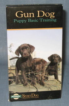 Gun Dog: Puppy Basic Training VHS cassette