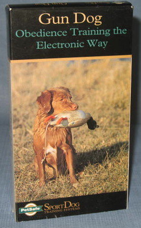 Gun Dog: Obedience Training the Electronic Way VHS cassette