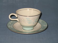 Homer Laughlin Romance cup and saucer