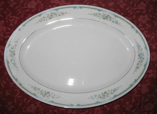 Four Crown China Lexington oval platter