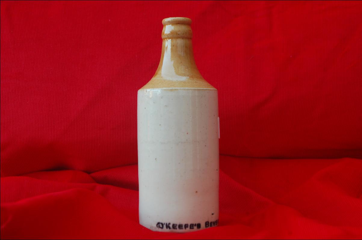 O'Keefe's Beverage Bottle Stoneware