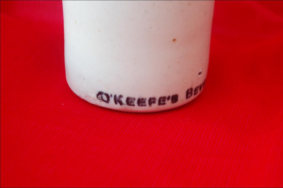 O'Keefe's Beverage Bottle Stoneware