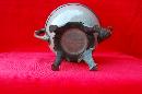 1800's Footed Graniteware and Pewter Coffee Pot