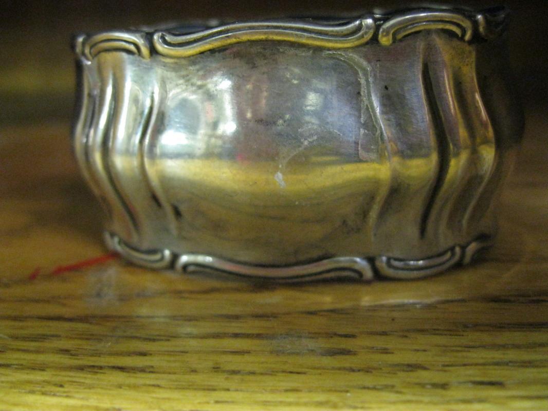 Victorian Sterling Silver Napkin Rings