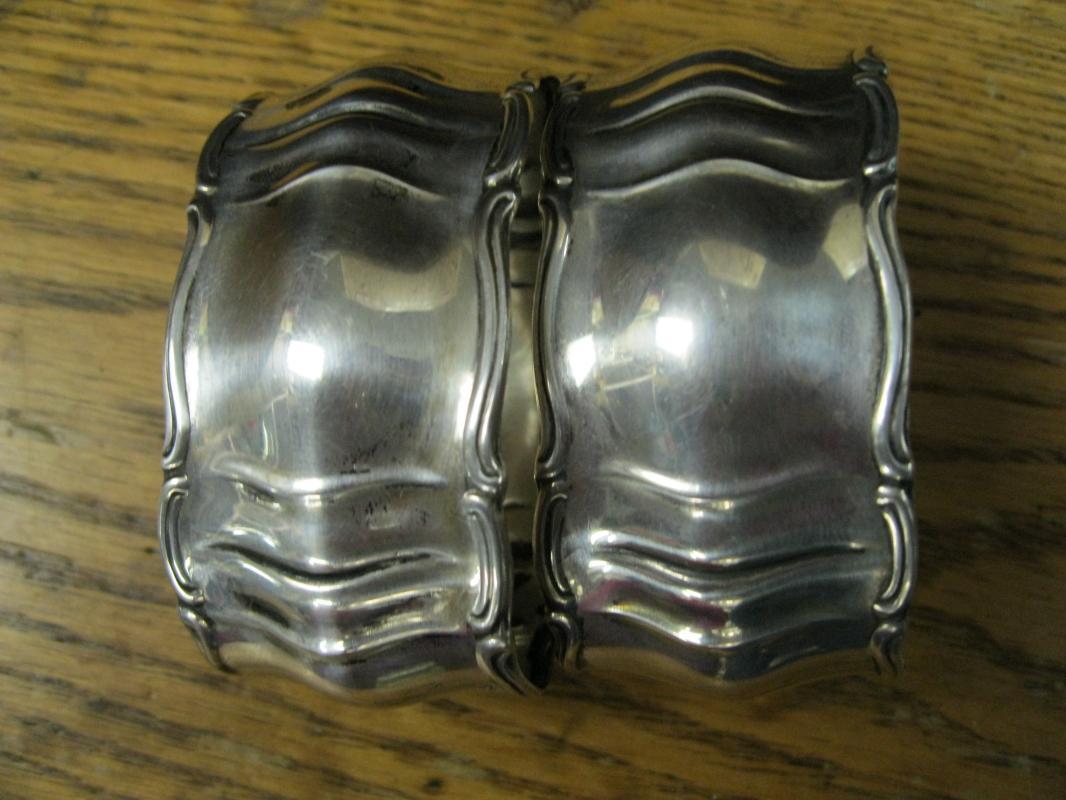 Victorian Sterling Silver Napkin Rings