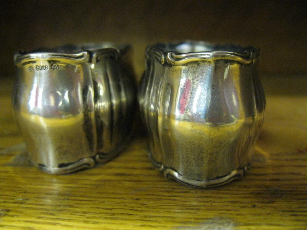 Victorian Sterling Silver Napkin Rings