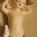 Nice Old Lefton Mermaids with Label and Numbered