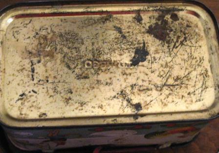 Antique Iten Biscut Co. Animal Cookies (Crackers) Tin