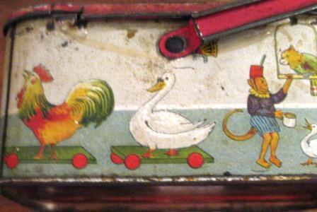Antique Iten Biscut Co. Animal Cookies (Crackers) Tin