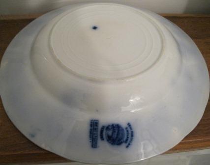 Flow Blue Vermont 9 Inch Bowl