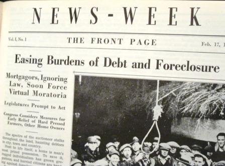 News-Week Volume 1 issue 1 Featuring Hitler and FDR