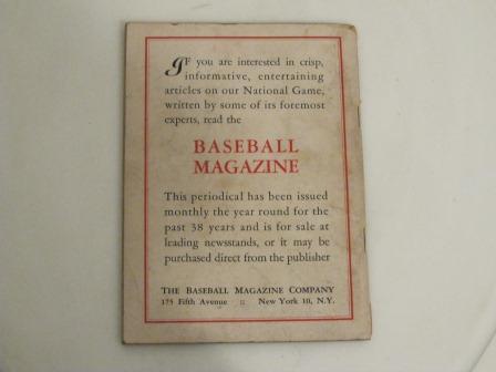1946 Who's Who in Baseball Featuring Hal Newhouser and Philip Cavarreta