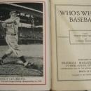 1946 Who's Who in Baseball Featuring Hal Newhouser and Philip Cavarreta