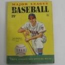 1949 MLB Facts and Figures featuring Lou Boudreau, Stan Musial, Ted Williams