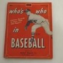 1958 Who's Who in Baseball featuring Warren Spahn, Ted Williams, Mickey Mantel, and Hank Aaron