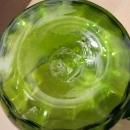 Early Mary Gregory Green Blown Glass Pitcher