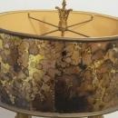 Art Deco Period Metal Base Lamp- Candelabra style