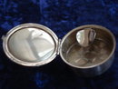 Purse Portable Ashtray Brass/Porcelain Limoge