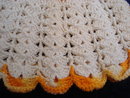 Figural Pothholder Tiny Dress hand Crochet