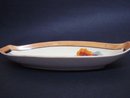 Antique Oval Dish Chikaramachi Hand Painted