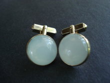 Vintage Cufflinks Moonstone