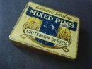 Vintage Mixed Pins Original Box
