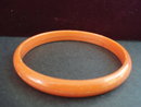 Catalin Bangle Bracelet Orange Colour