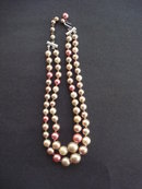 Vintage Necklace Quality Pearls Double Strand