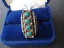 Lovely Vintage Sterling Ring Turquoise