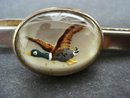 Antique Tie Clip Bubble Glas