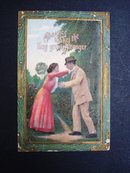 Antique Romantic Postcard 1912