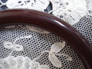 Amber Bracelet Bangle Charcoal Brown