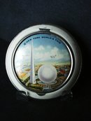 Deco Powder Compact New York Worlds Fair