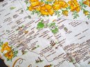 Souvenir Handkerchief Map of California